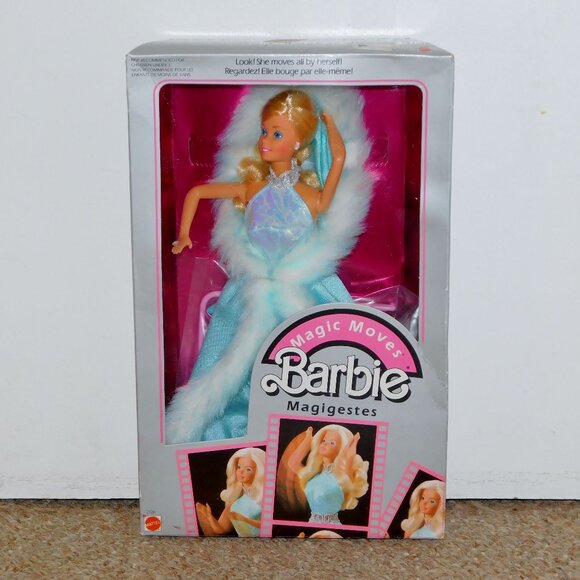 Mattel Other - Vintage 1985 Mattel Magic Moves Barbie Doll MIB Brand New 2126 Canadian